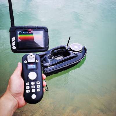 Boatman ACTOR Pro bait boat fishing 500m bait boat gps autopilot 1.5KG fish finder 3.5 inch 16 Points navigation